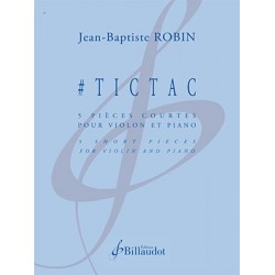Sheet music TICTAC Jean-Baptiste Robin