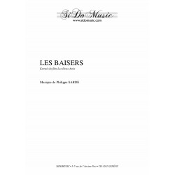 Partition LES BAISERS Philippe Sarde