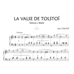 Partition LA VALSE DE TOLSTOÏ Léon Tolstoï pdf