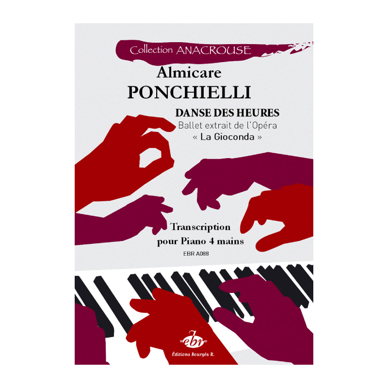 Partition DANSE DES HEURES Almicare Ponchielli