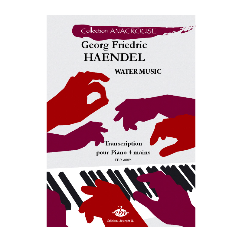 Sheet music WATER MUSIC Georg Friedrich Haendel