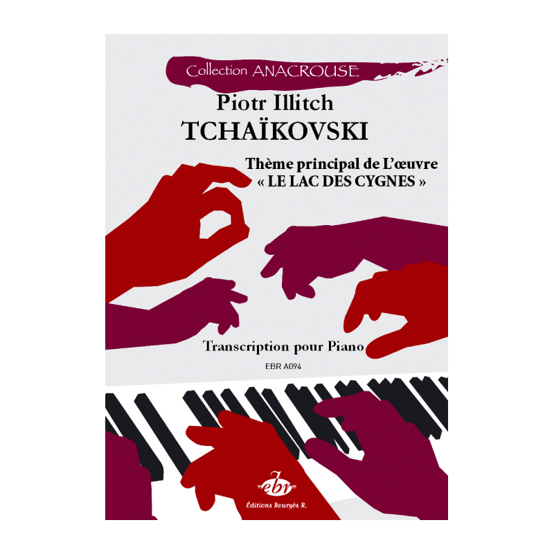 Sheet music LE LAC DES CYGNES Piotr Illitch Tchaïkovski