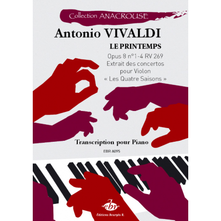 LE PRINTEMPS OPUS 8 N°1-4 RV 269