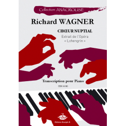 Sheet music CHŒUR NUPTIAL Richard Wagner pdf