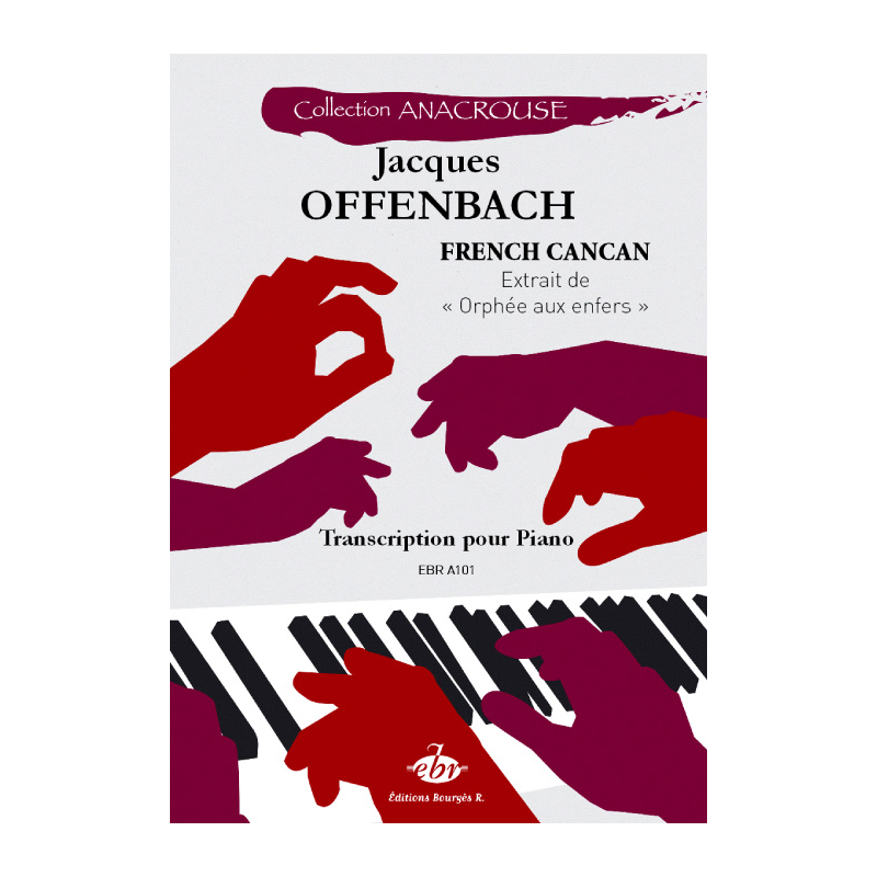 Sheet music FRENCH CANCAN Jacques Offenbach pdf