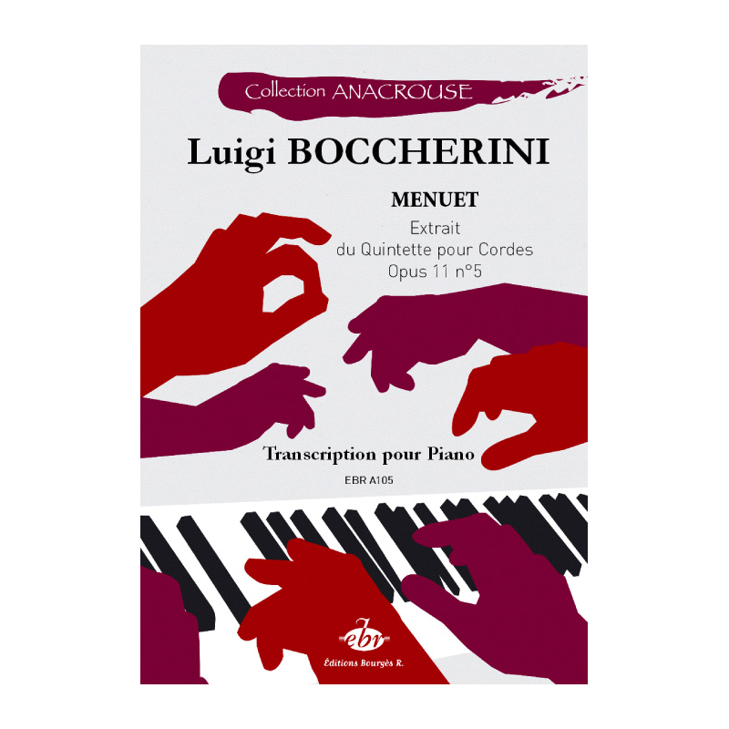 Sheet music MENUET OPUS 11 N°5 Luigi Boccherini pdf