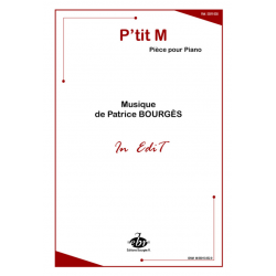 Partition P'TIT M Patrice Bourgès