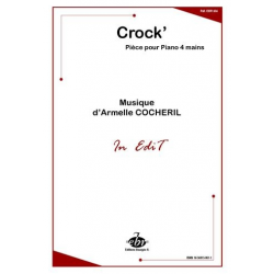 Sheet music CROCK' Armelle Cocheril