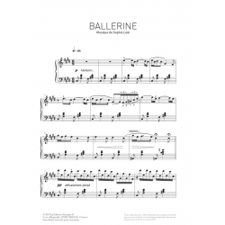 Sheet music BALLERINE Sophie Léal