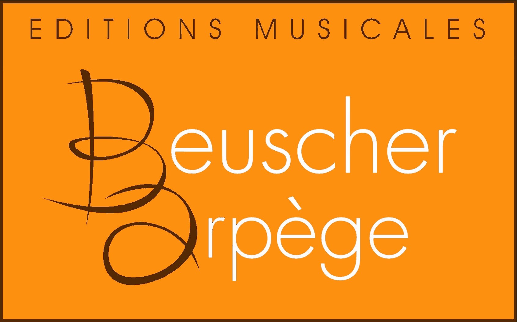 BEUSCHER ARPEGE (EDITIONS)